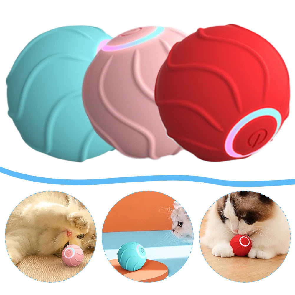 Smart Rolling Cat Toy